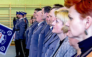 Olsztyńscy policjanci mają nowych szefów. Nominację na komendanta miejskiego odebrał młodszy inspektor Piotr Zabuski